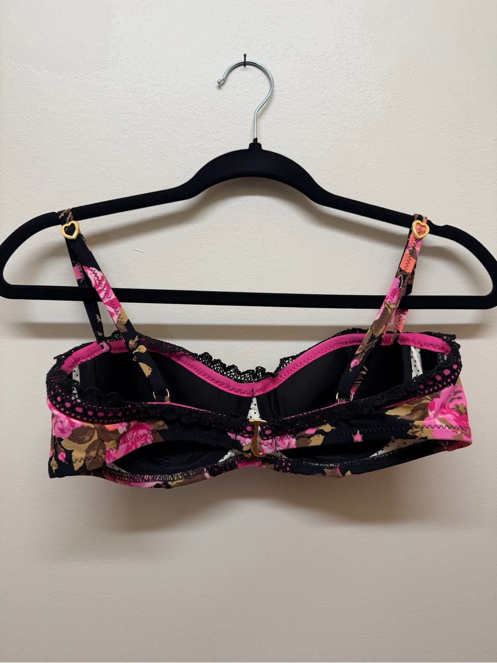 vintage Y2K Betsey Johnson balconette bikini bra top - Picture 6 of 6